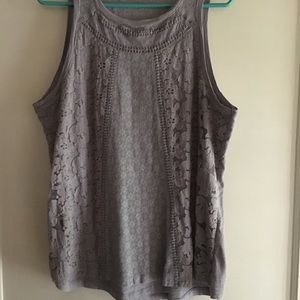City Chic, Gray Size M, Layered Tank Top